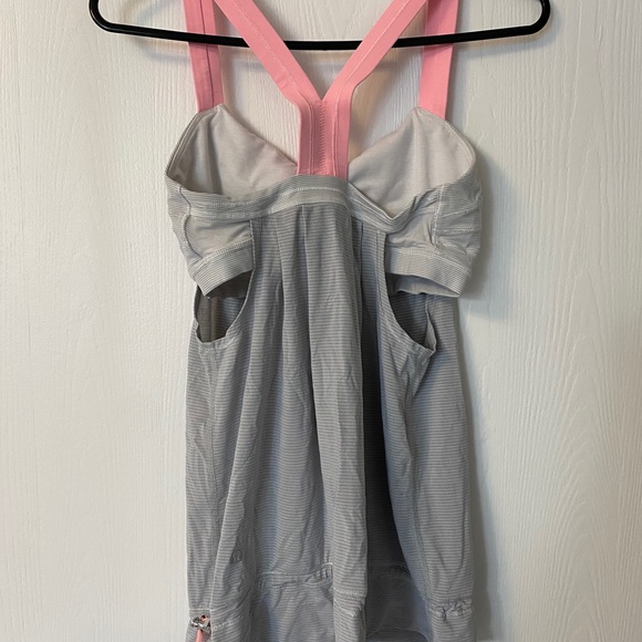 Grey and Pink Lulu Tank - EUC - Picture 3 of 5